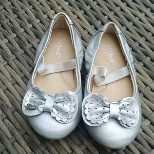 Silver shoes